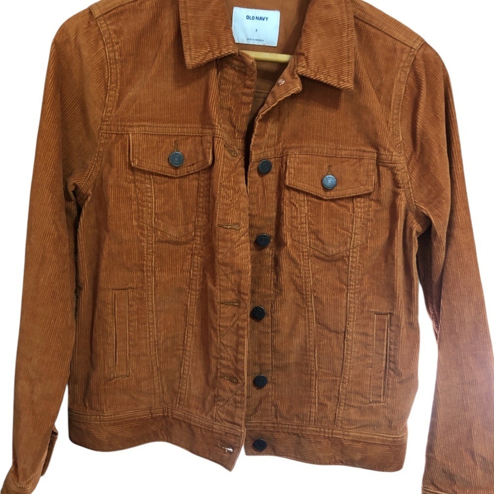 Old Navy Brown Lightweight Corduroy Shirt Jacket
